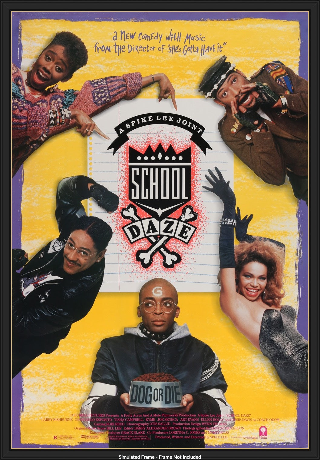 School Daze (1988) original movie poster for sale at Original Film Art - Vintage Movie Posters
