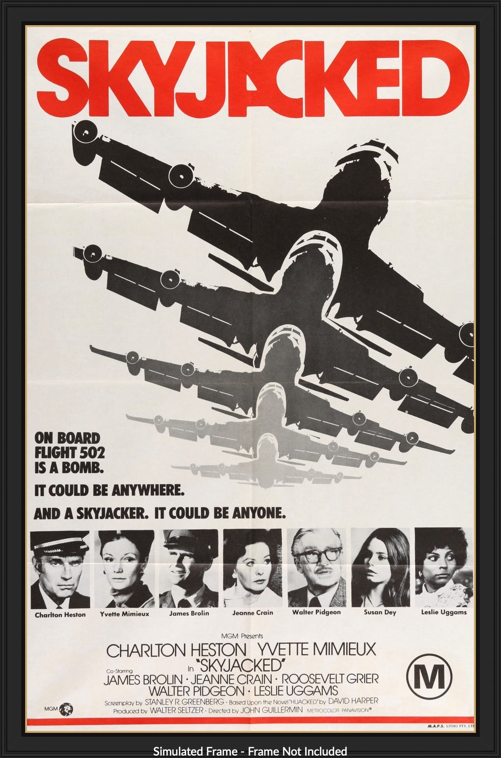 Skyjacked (1972) original movie poster for sale at Original Film Art - Vintage Movie Posters