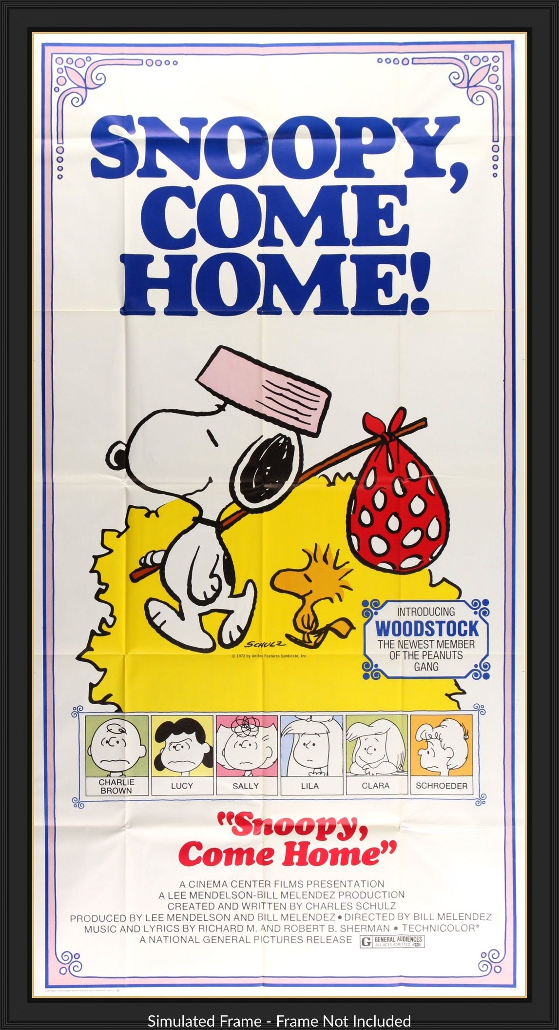 Snoopy Come Home (1972) original movie poster for sale at Original Film Art - Vintage Movie Posters