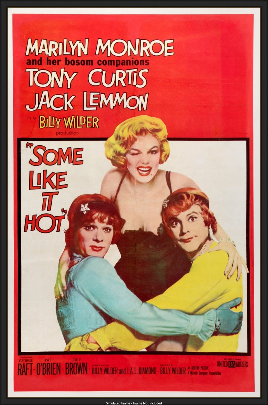 Some Like It Hot (1959) original movie poster for sale at Original Film Art - Vintage Movie Posters