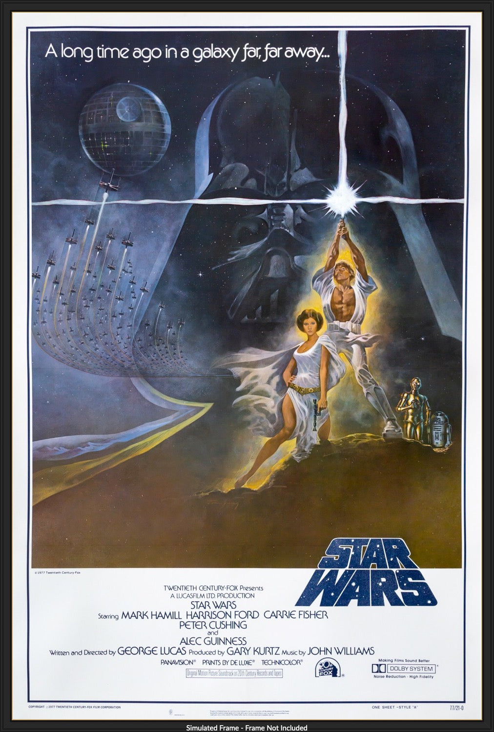Star Wars (1977) original movie poster for sale at Original Film Art - Vintage Movie Posters