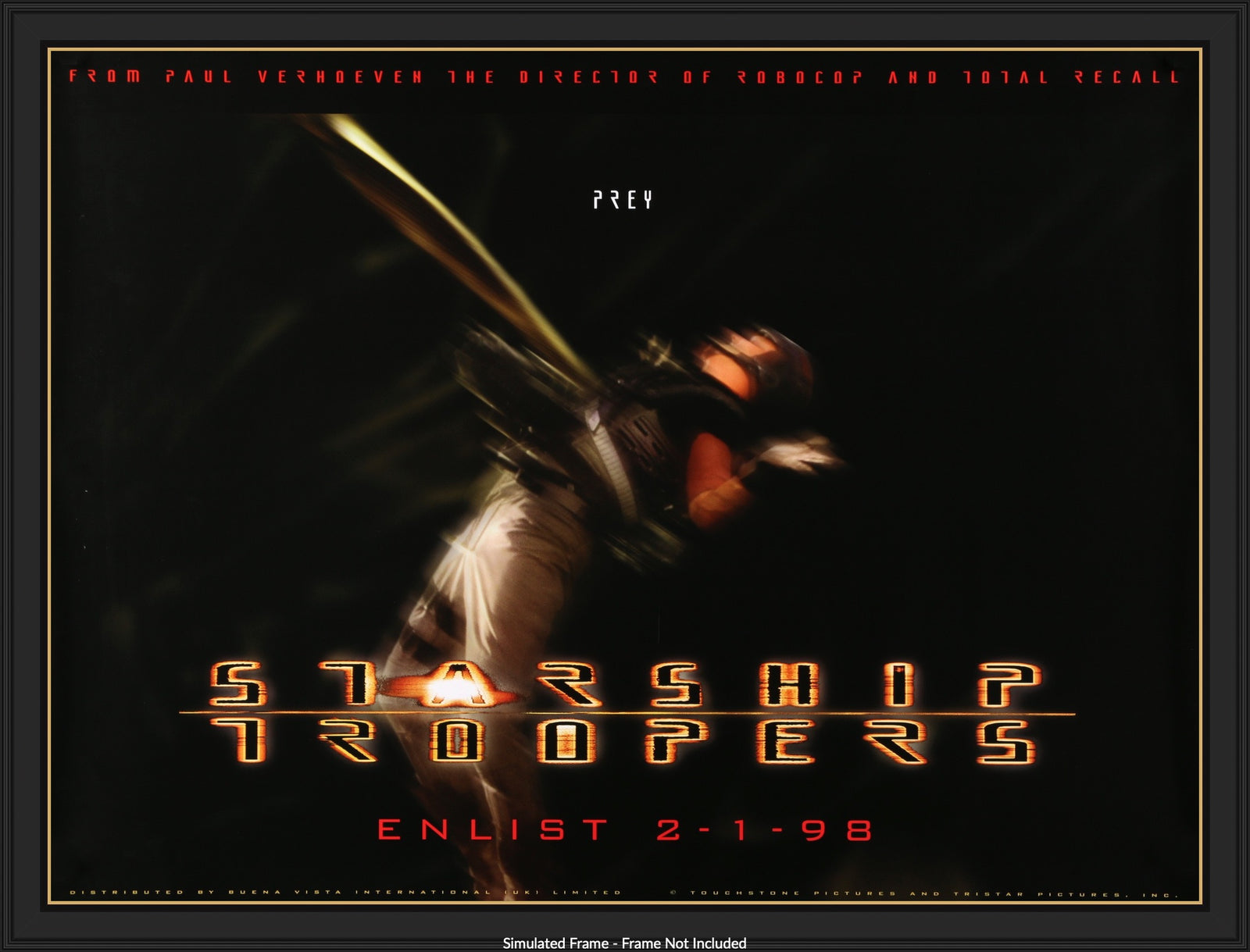 Starship Troopers (1997) original movie poster for sale at Original Film Art - Vintage Movie Posters