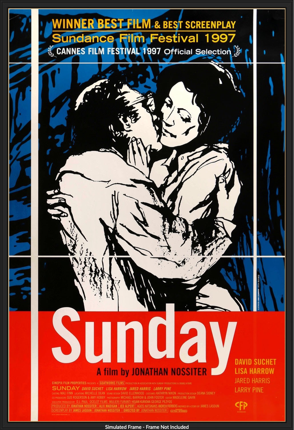 Sunday (1997) original movie poster for sale at Original Film Art - Vintage Movie Posters