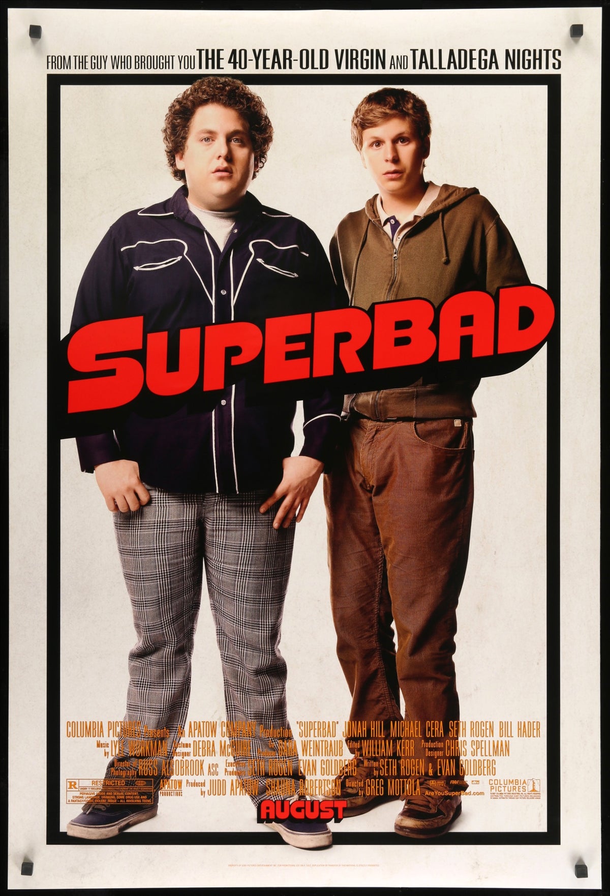 Superbad (2007) original movie poster for sale at Original Film Art - Vintage Movie Posters