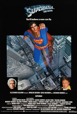 Superman: The Movie (1978) original movie poster for sale at Original Film Art - Vintage Movie Posters