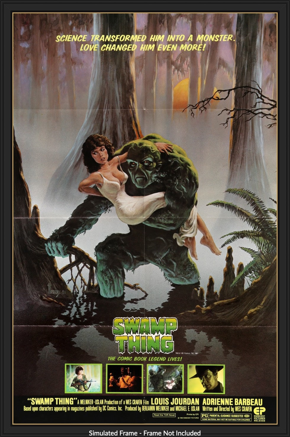 Swamp Thing (1982) original movie poster for sale at Original Film Art - Vintage Movie Posters