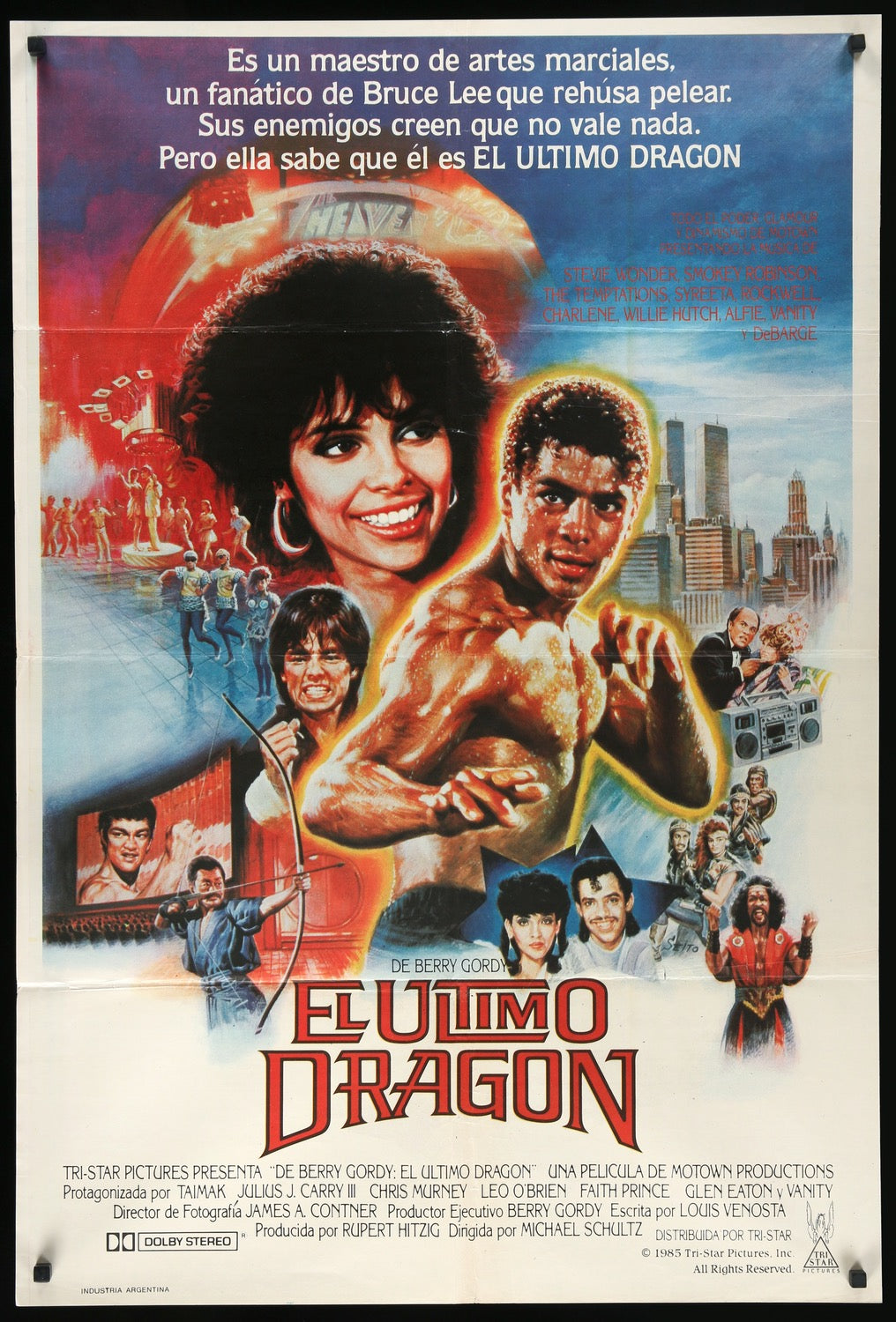 Last Dragon (1985) original movie poster for sale at Original Film Art - Vintage Movie Posters