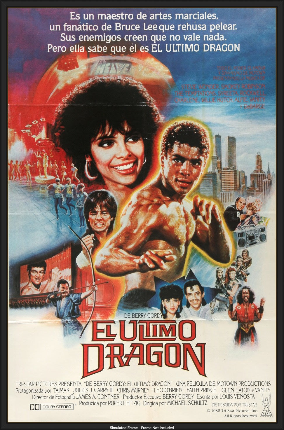 Last Dragon (1985) original movie poster for sale at Original Film Art - Vintage Movie Posters