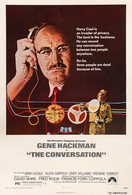 Conversation (1974) original movie poster for sale at Original Film Art