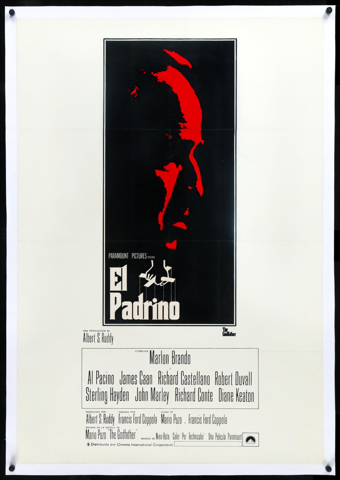 Godfather (1972) original movie poster for sale at Original Film Art - Vintage Movie Posters