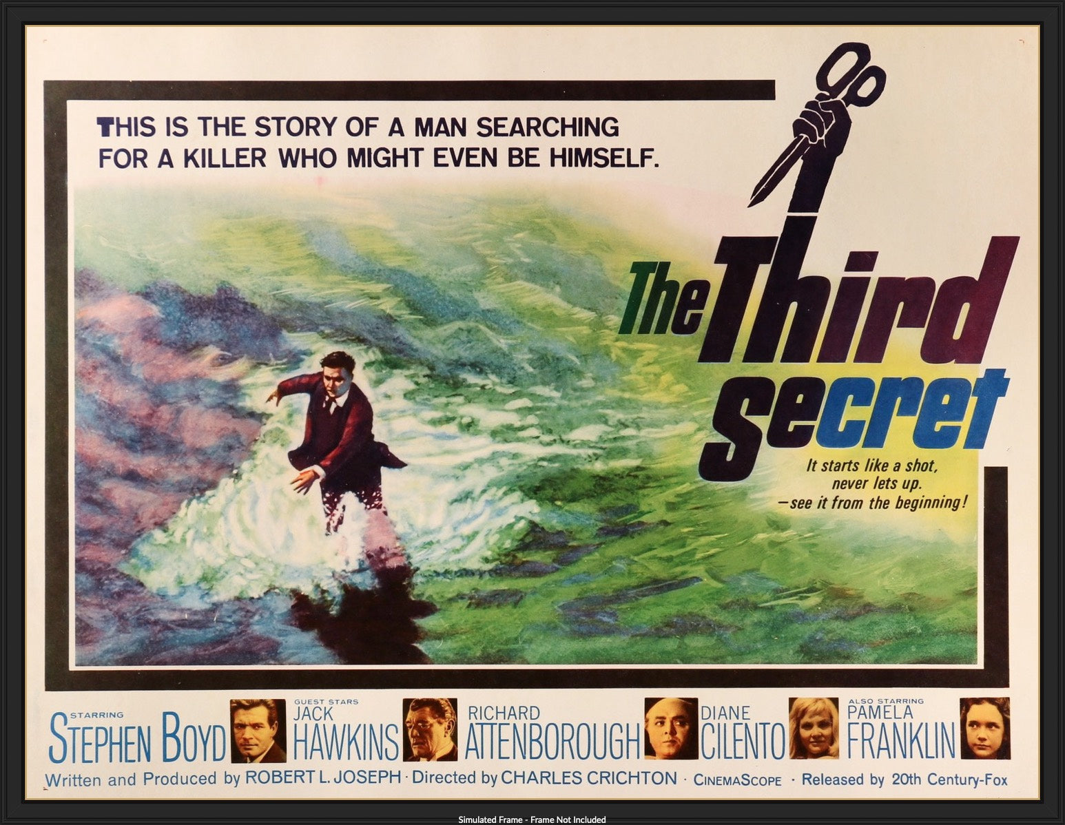 Third Secret (1964) original movie poster for sale at Original Film Art - Vintage Movie Posters