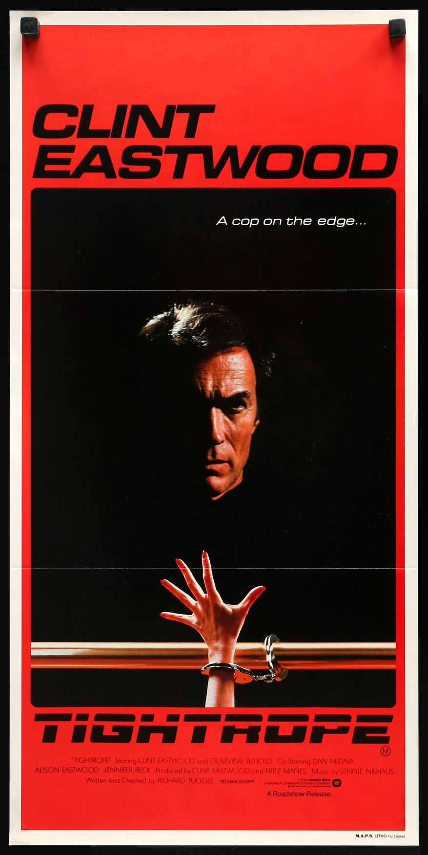 Tightrope (1984) original movie poster for sale at Original Film Art - Vintage Movie Posters