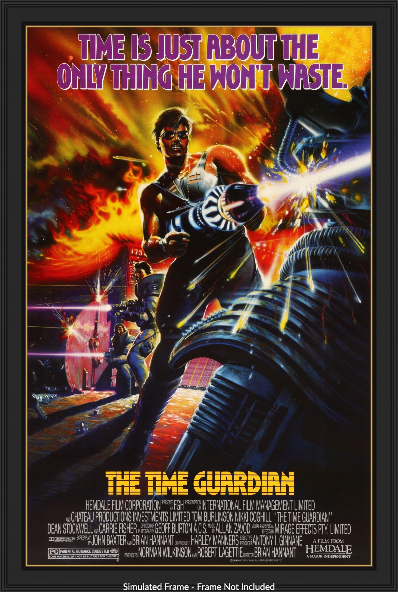 Time Guardian (1987) original movie poster for sale at Original Film Art - Vintage Movie Posters