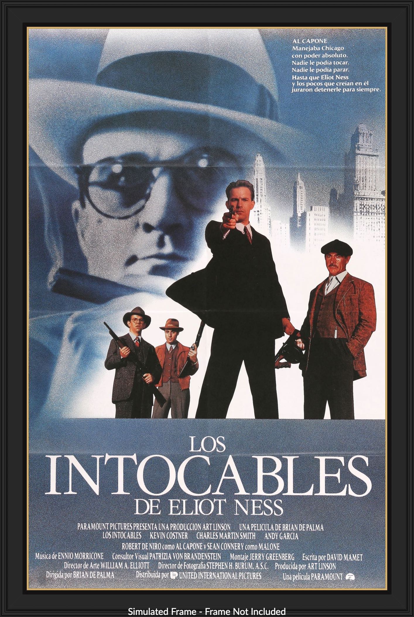 Untouchables (1987) original movie poster for sale at Original Film Art - Vintage Movie Posters