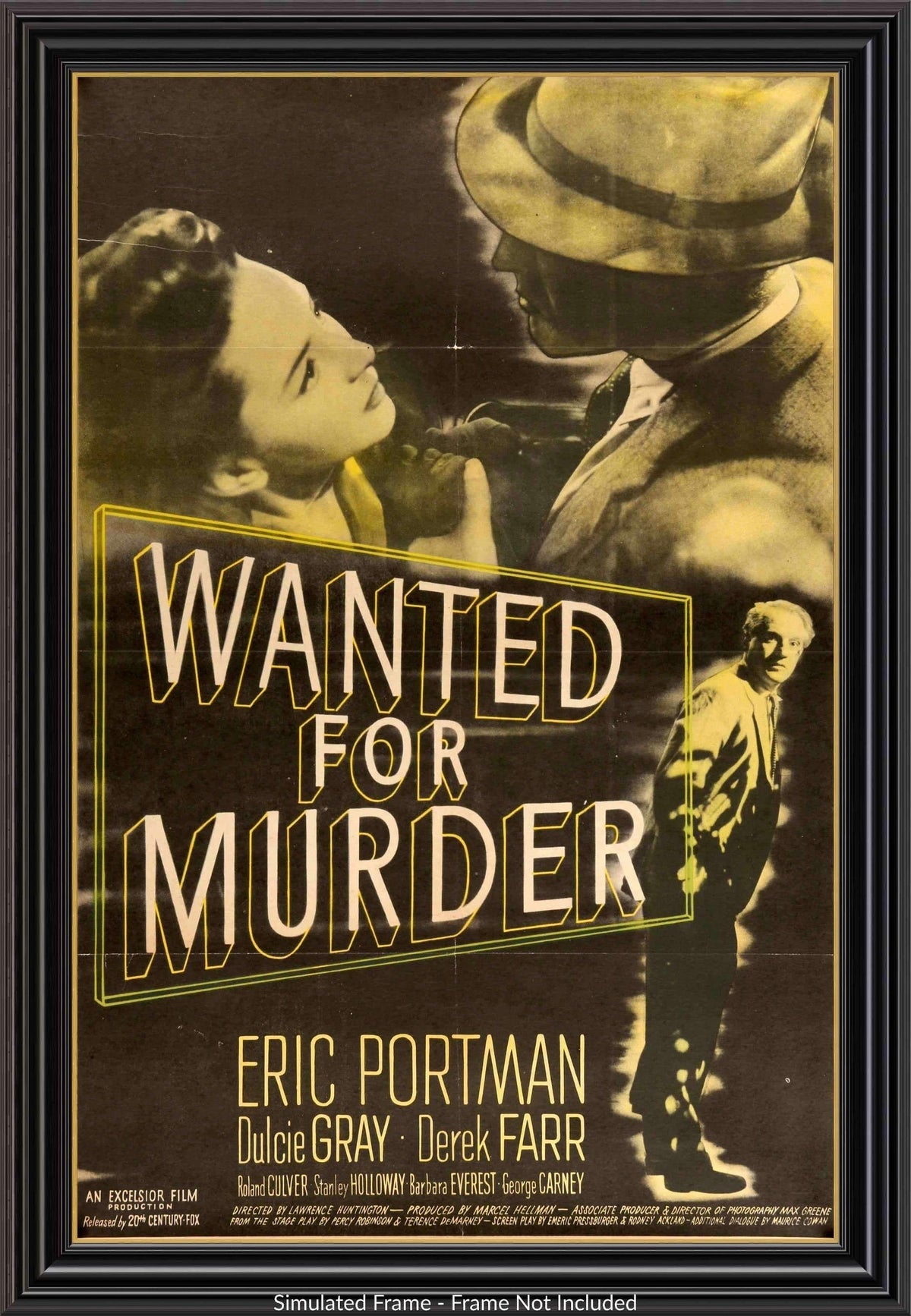 Wanted For Murder (1946) original movie poster for sale at Original Film Art - Vintage Movie Posters