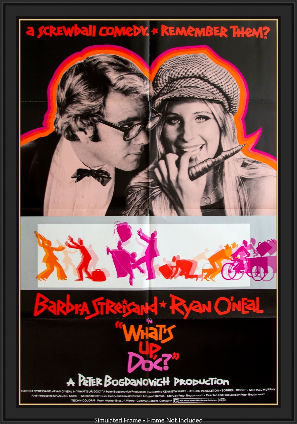 What's Up, Doc? (1972) original movie poster for sale at Original Film Art - Vintage Movie Posters