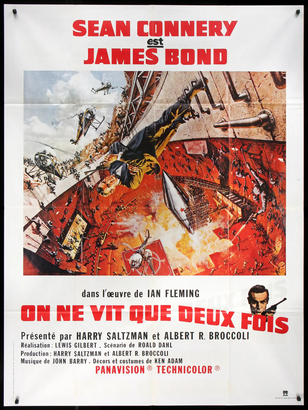 You Only Live Twice (1967) original movie poster for sale at Original Film Art - Vintage Movie Posters