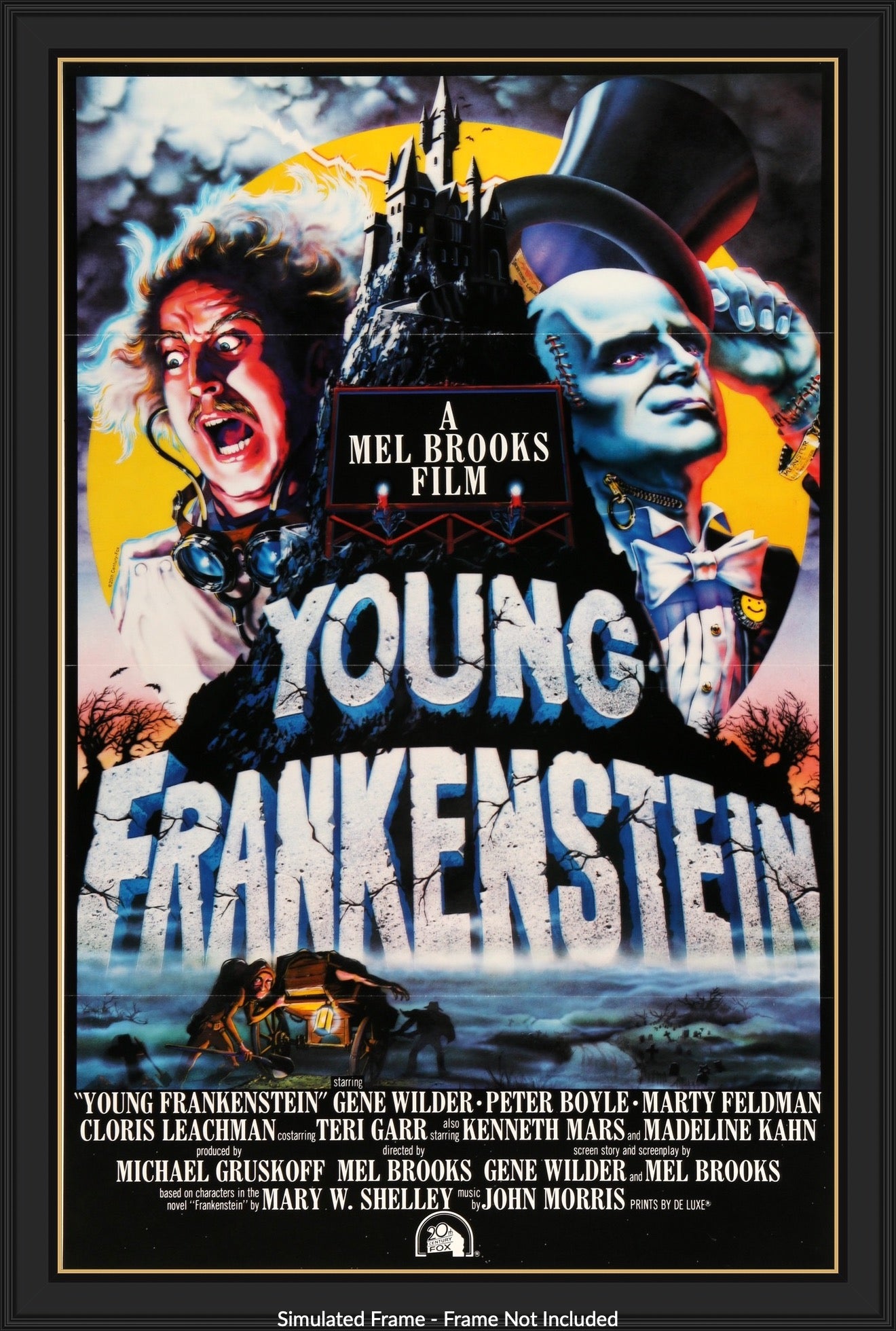 Young Frankenstein (1974) original movie poster for sale at Original Film Art - Vintage Movie Posters